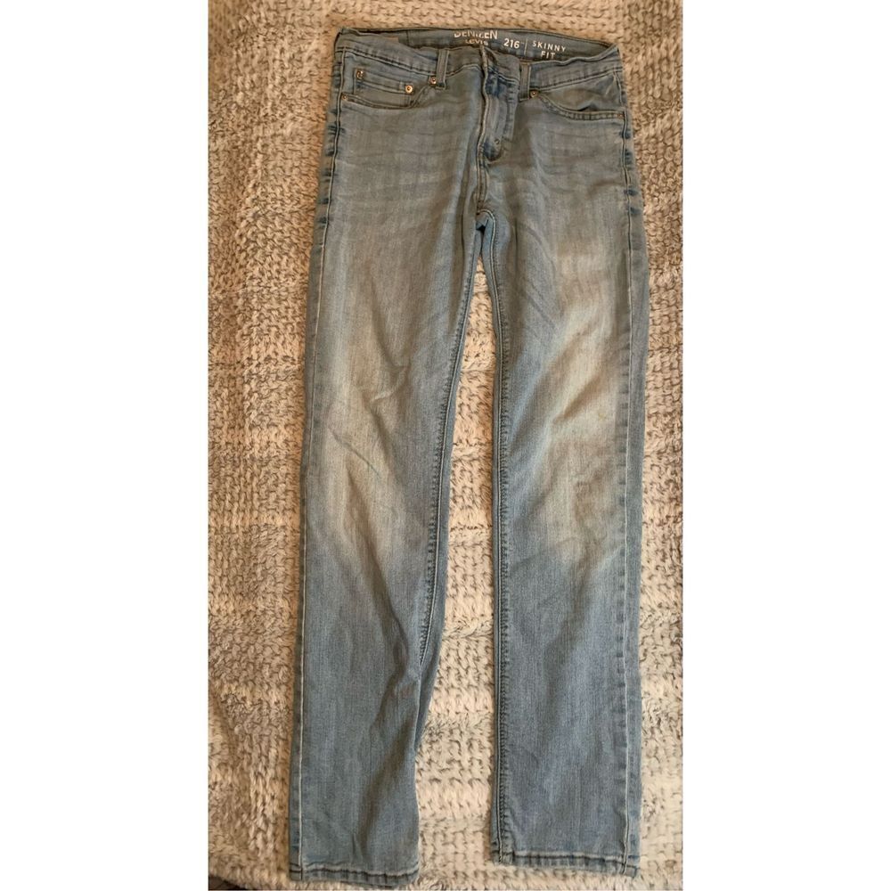 Levi’s 216 Denzien Skinny Fit Acid Washed Jeans